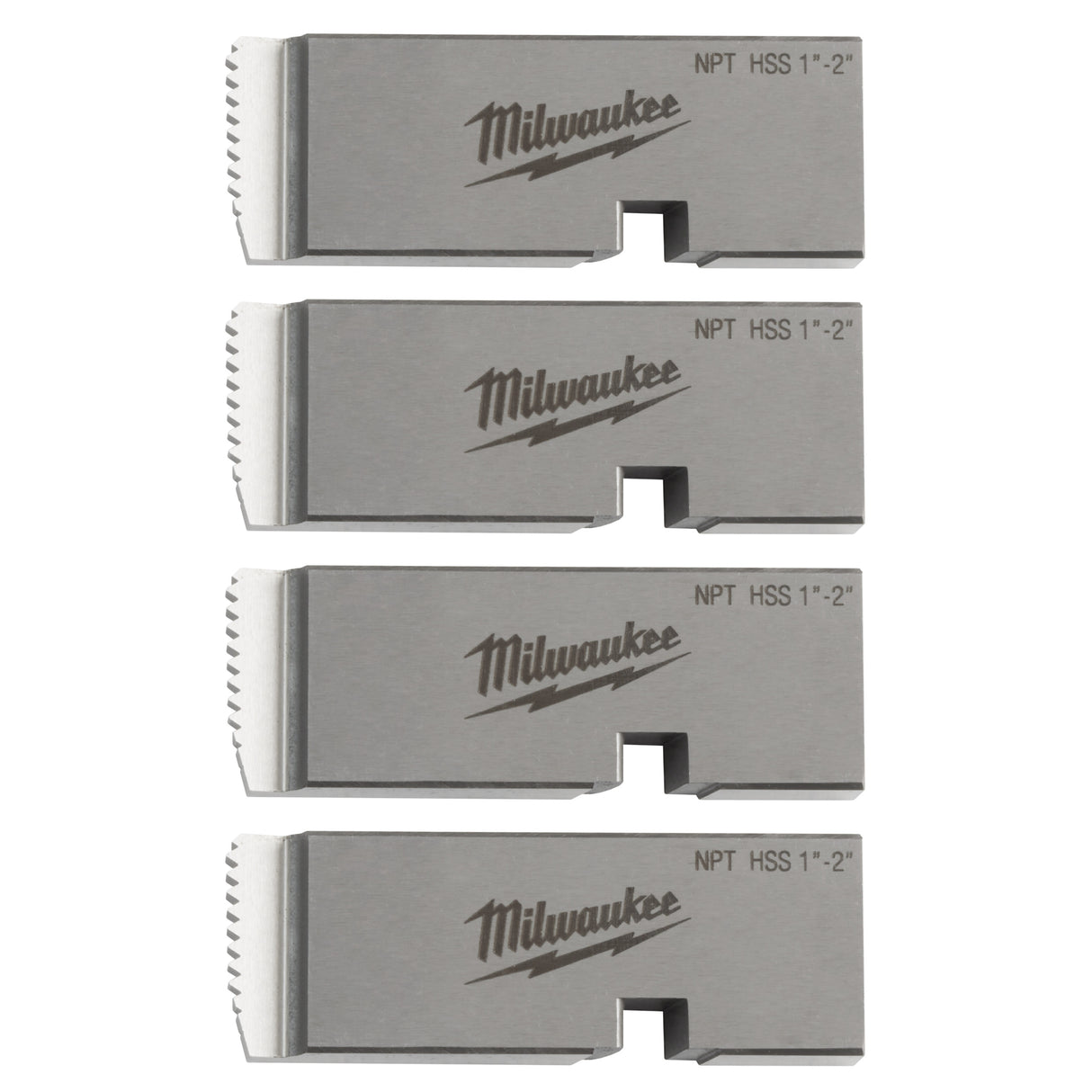 Milwaukee 1In-2in npt hss cap filetat 48361206