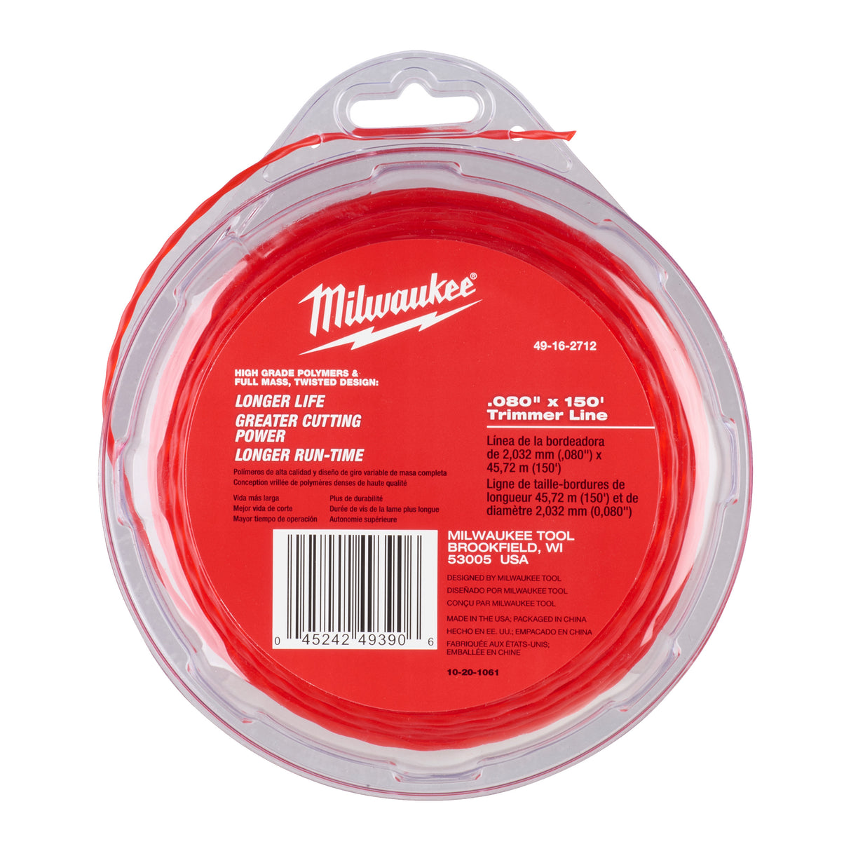 Milwaukee Fir de cosire 2mm x 45m - 1 buc 49162712