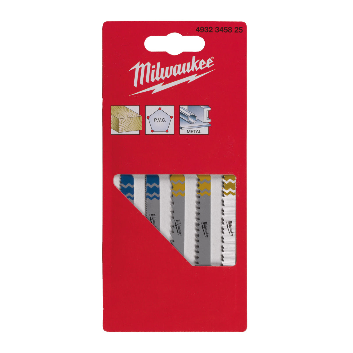 Milwaukee Set pânze pendular lemn/metal 5 bucăți pe blister 4932345825