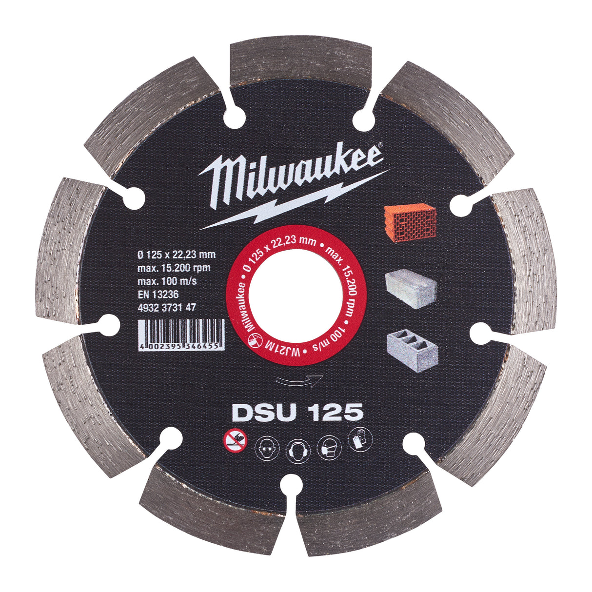 Milwaukee Discuri diamantate  dsu 125 / 22.2 mm 4932373147