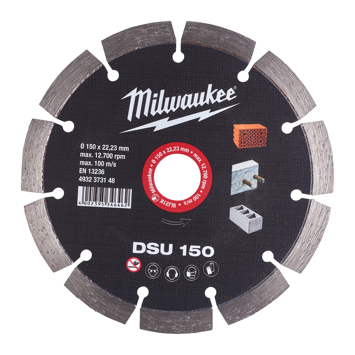 Milwaukee Disc diamantat  dsu 150 / 22.2 mm 4932373148