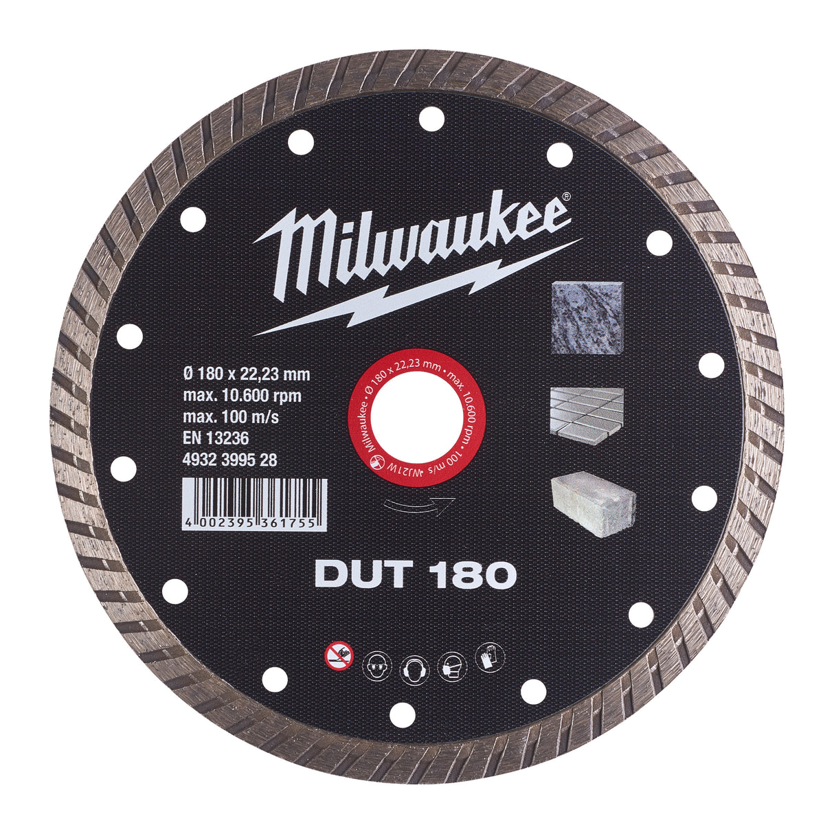 Milwaukee Disc diamantat  dut 180 x 22,2 mm 4932399528