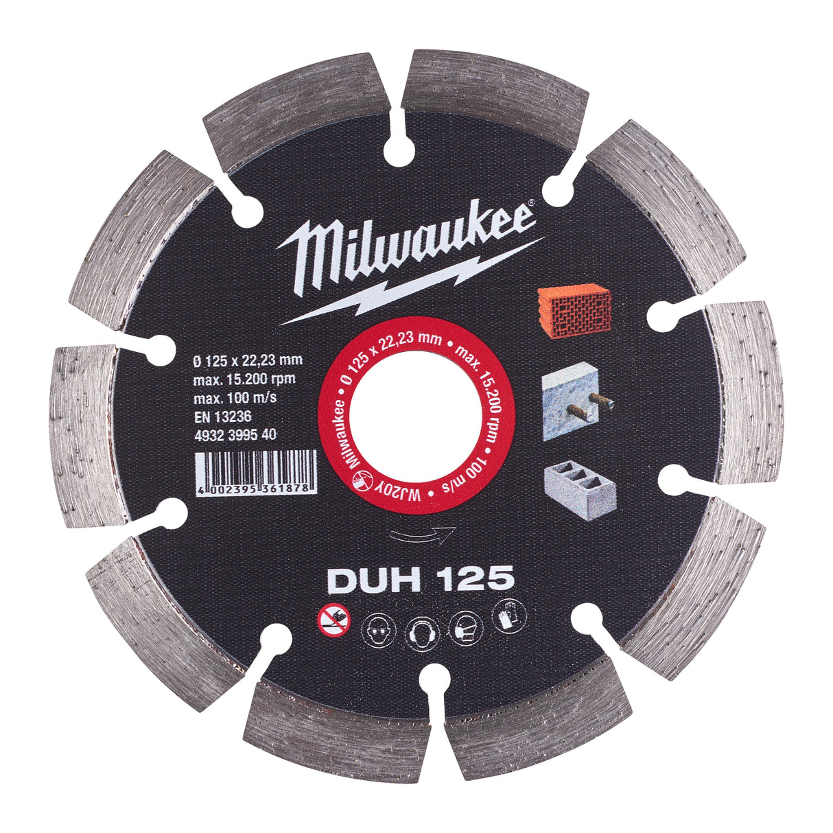 Milwaukee Disc diamantat  duh 125 x 22,2 mm 4932399540