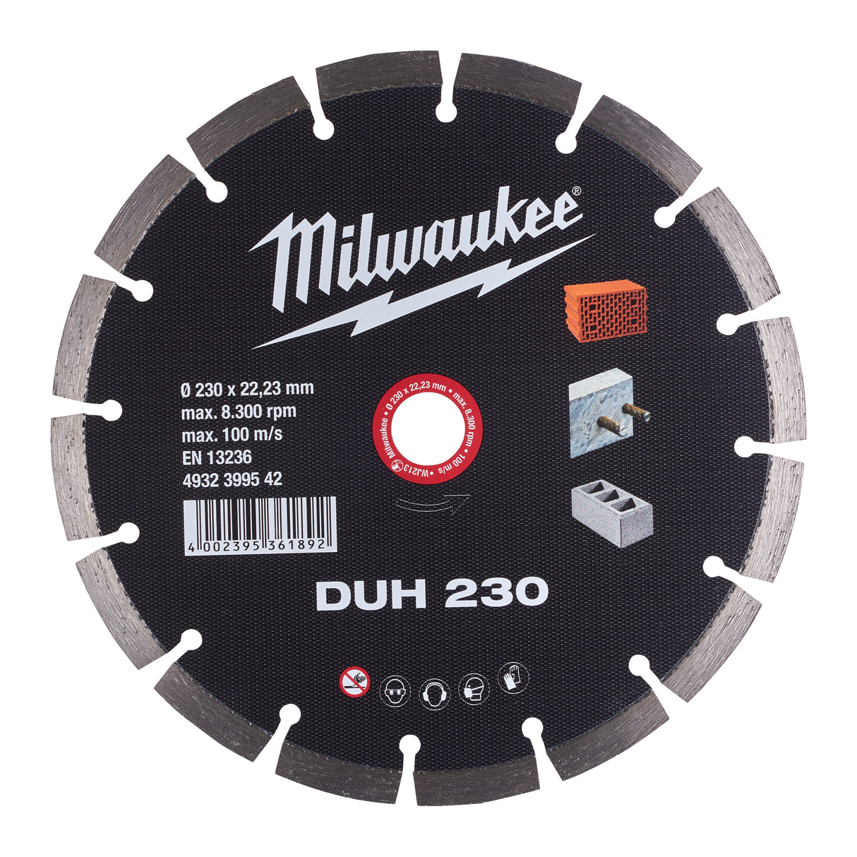 Milwaukee Disc diamantat  duh 230 x 22,2 mm 4932399542