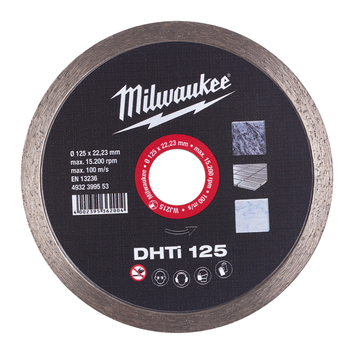 Milwaukee Disc diamantat dhti 125 x 22,2 mm 4932399553