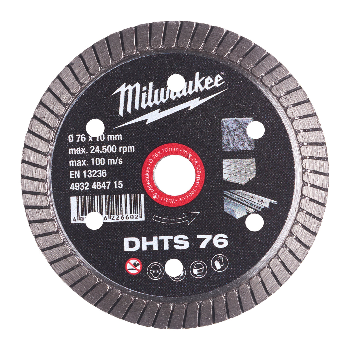 Milwaukee Disc diamantat dhti 76 mm  4932464715