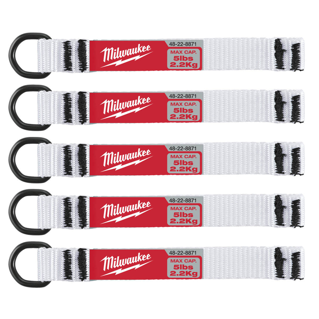 Milwaukee Accesoriu quick-connect pentru scule până la 2.25kg, set 5 bucăți 4932471431