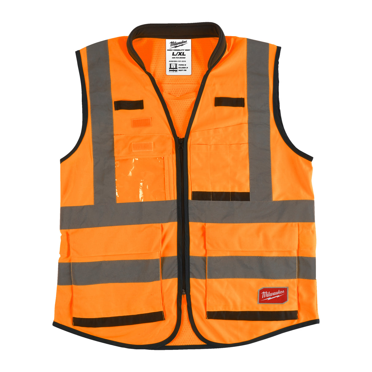 VESTĂ PREMIUM REFLECTORIZANTĂ PORTOCALIE - L/XL  4932471899