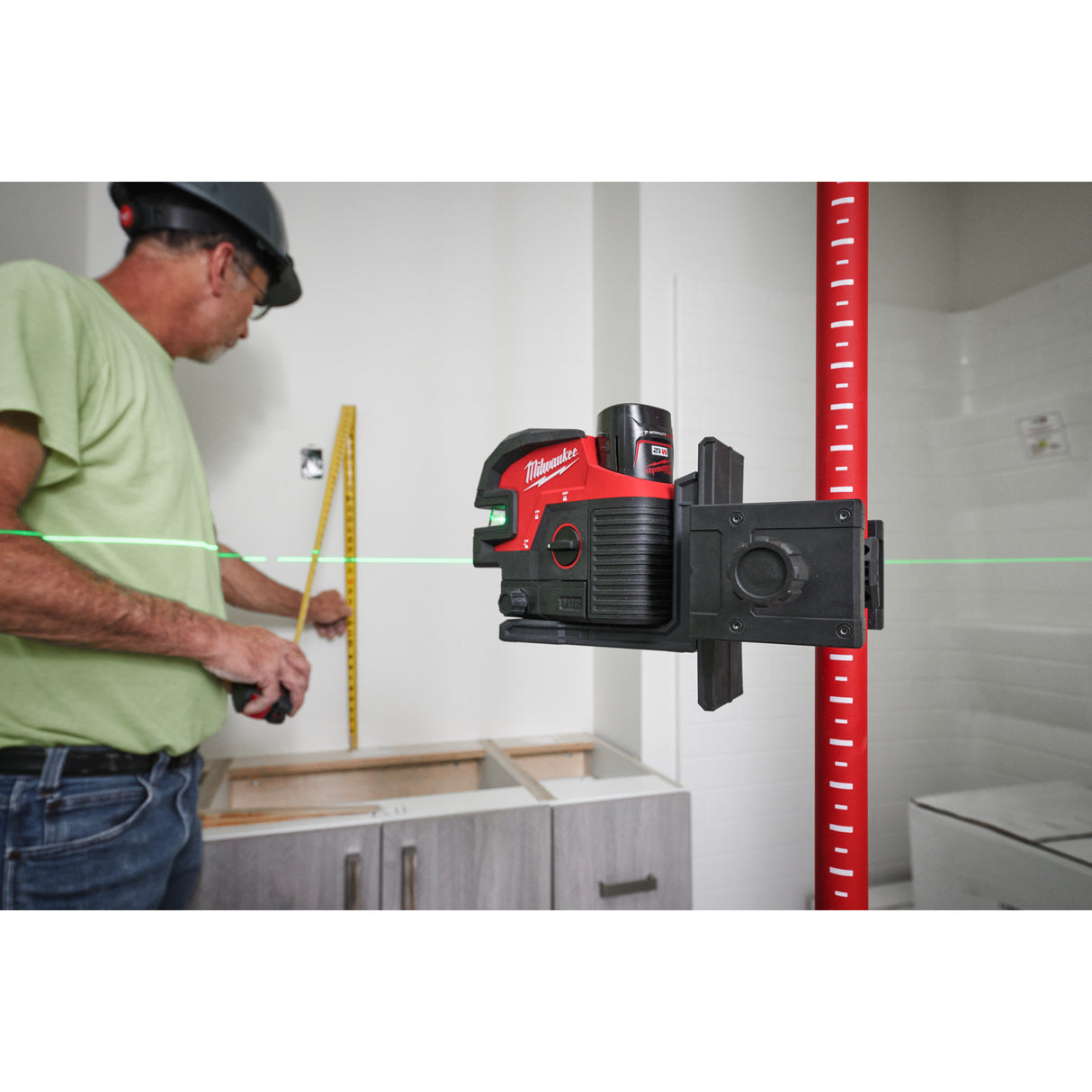 Milwaukee Stâlp telescopic pentru laser 4932479205