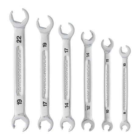 Milwaukee Set de 6 chei combinate, metric 4932480636