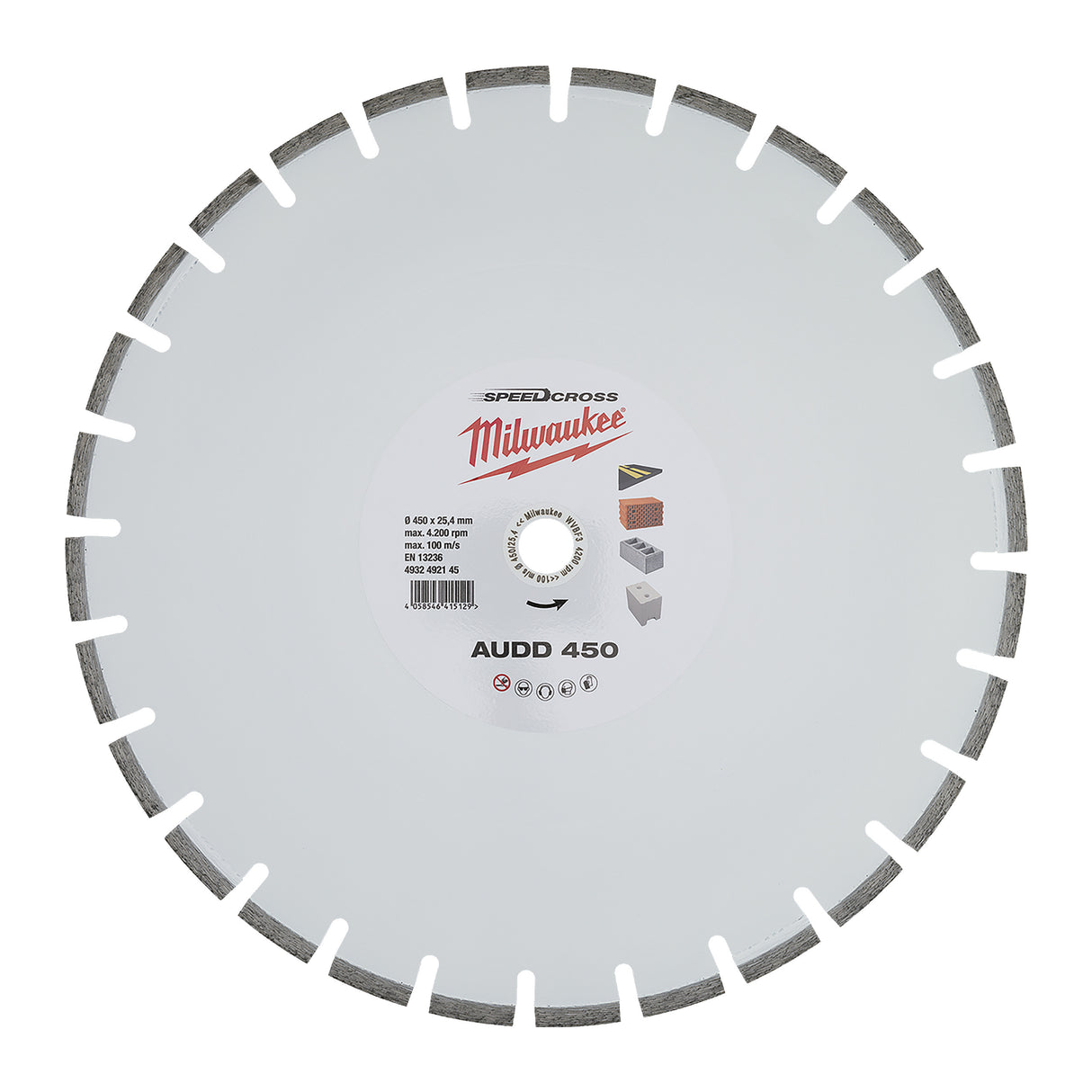 Milwaukee Disc diamantat speedcross audd 450mm 4932492145