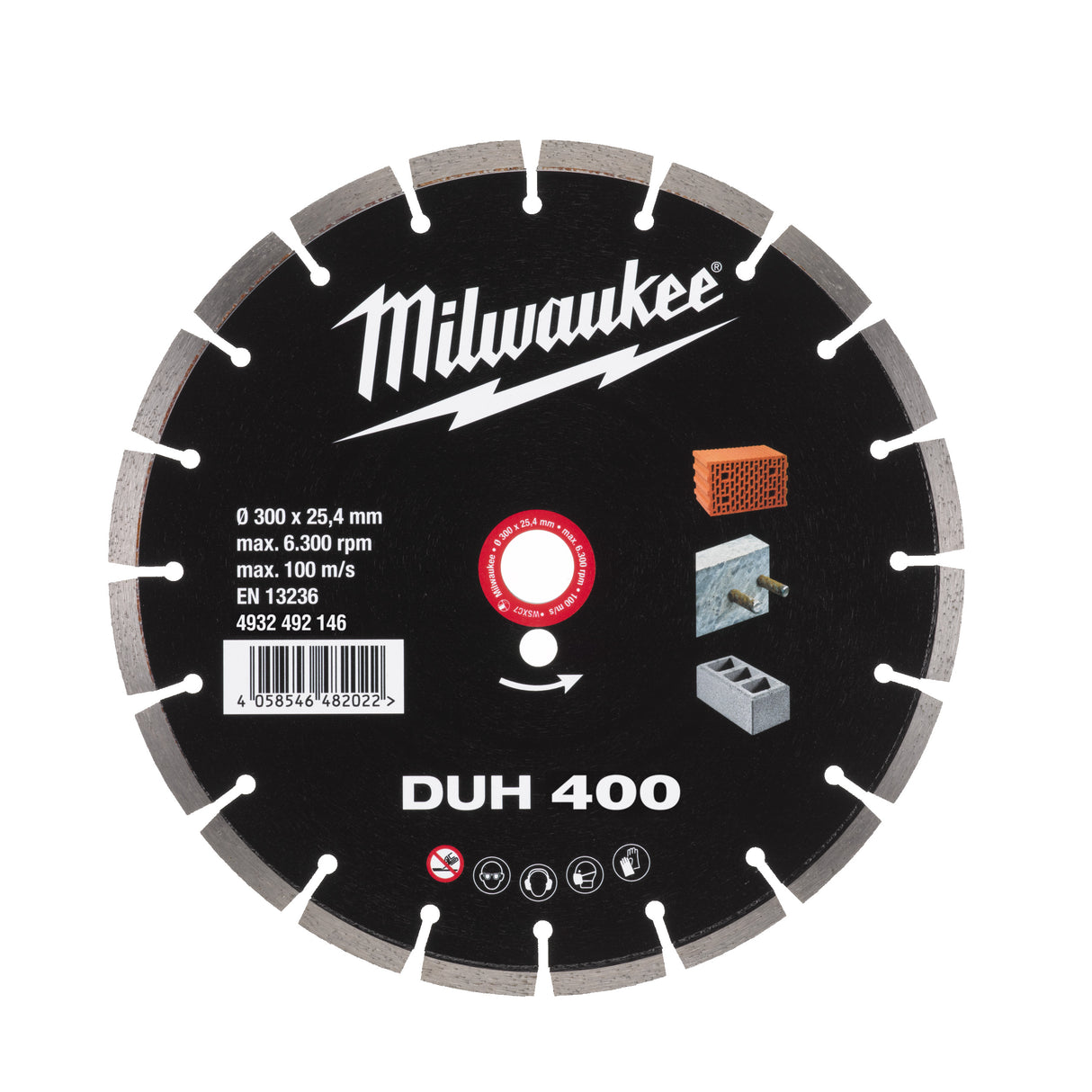 Milwaukee Disc diamantat profesional duh 400mm 4932492146