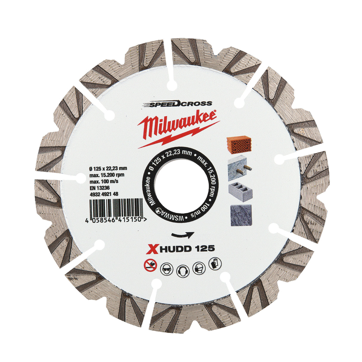 Milwaukee Disc diamantat speedcross xhudd 125mm 4932492148