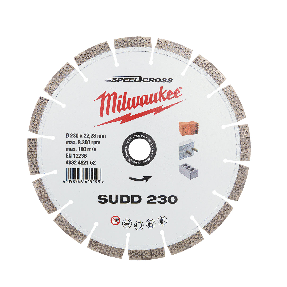 DISC DIAMANTAT SPEEDCROSS SUDD 230MM 4932492152