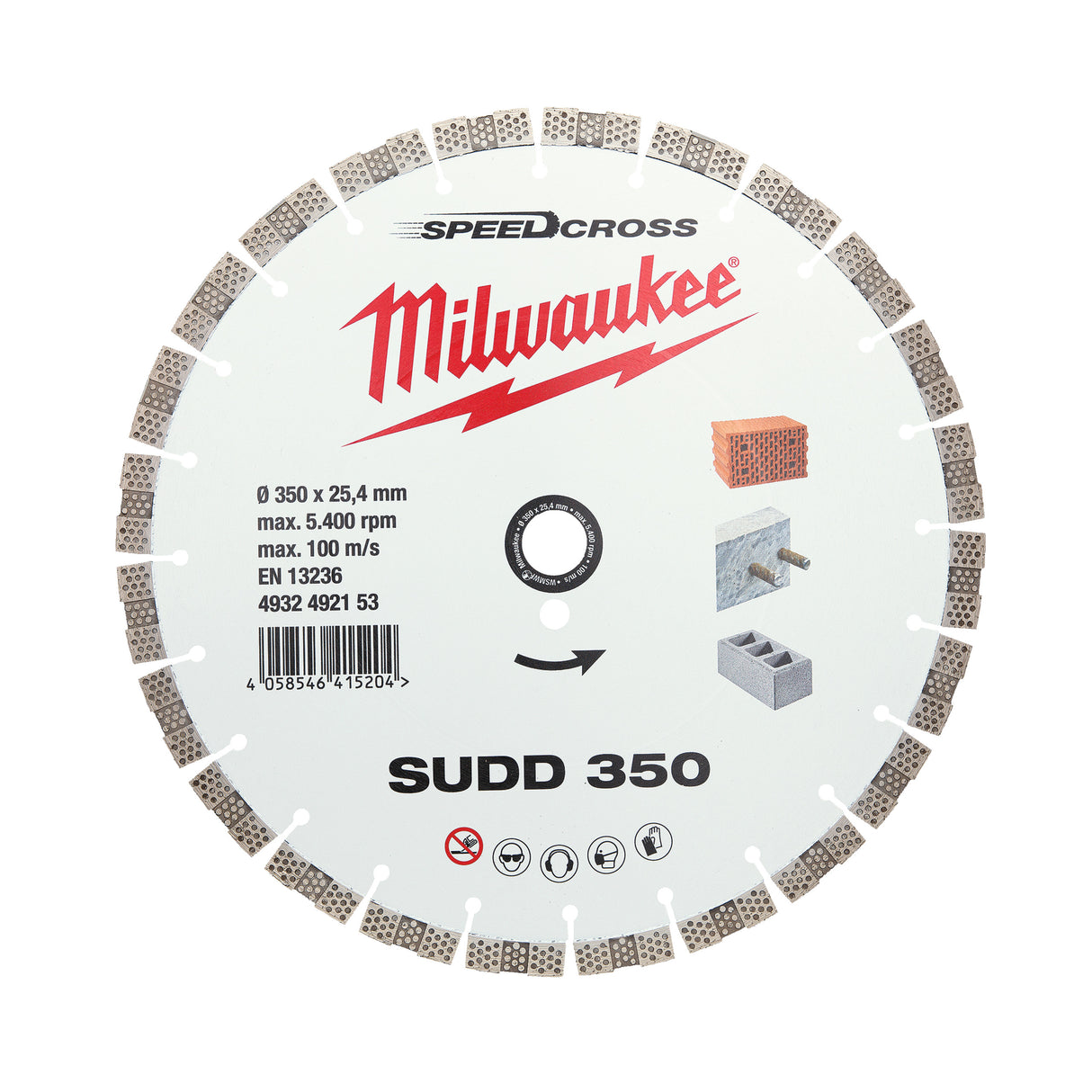 DISC DIAMANTAT SPEEDCROSS SUDD 350MM 4932492153