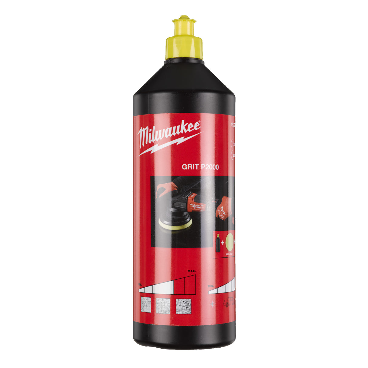 Milwaukee Pastă pentru lustruit, galben, fina, 1l 4932492301