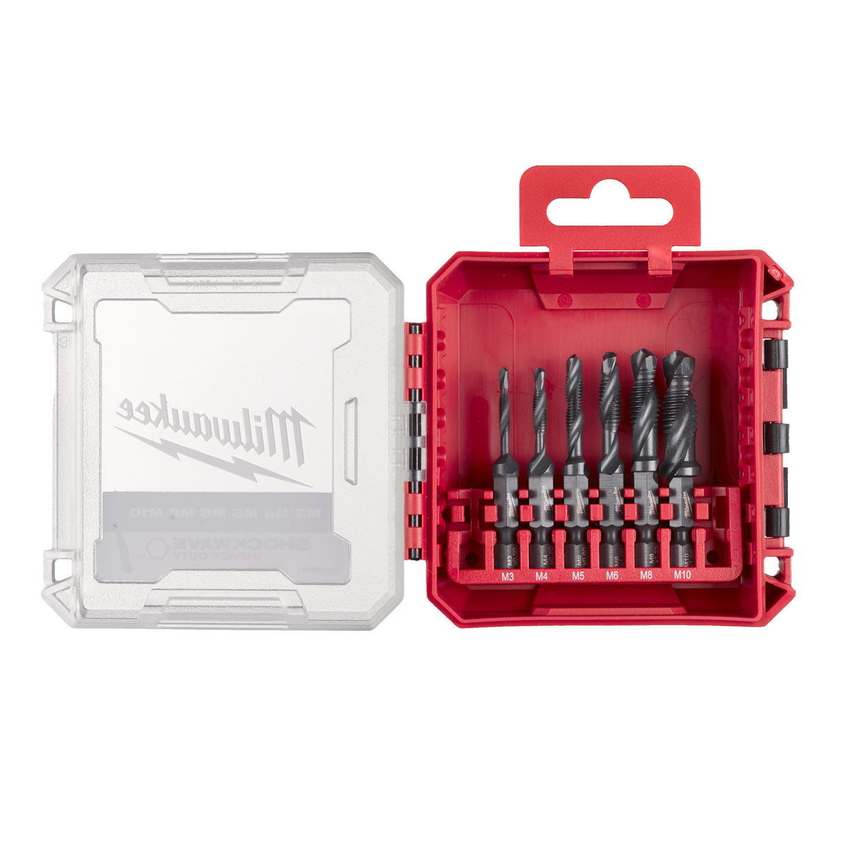 Milwaukee 4932498267 Set 6 burghie 1/4" hss-g combi