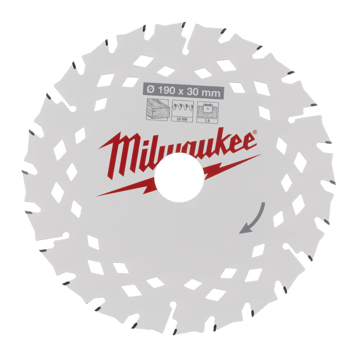 Milwaukee 4932498976 Csb p w 190 x 30 x 1.8 x 24atb - 1 pc