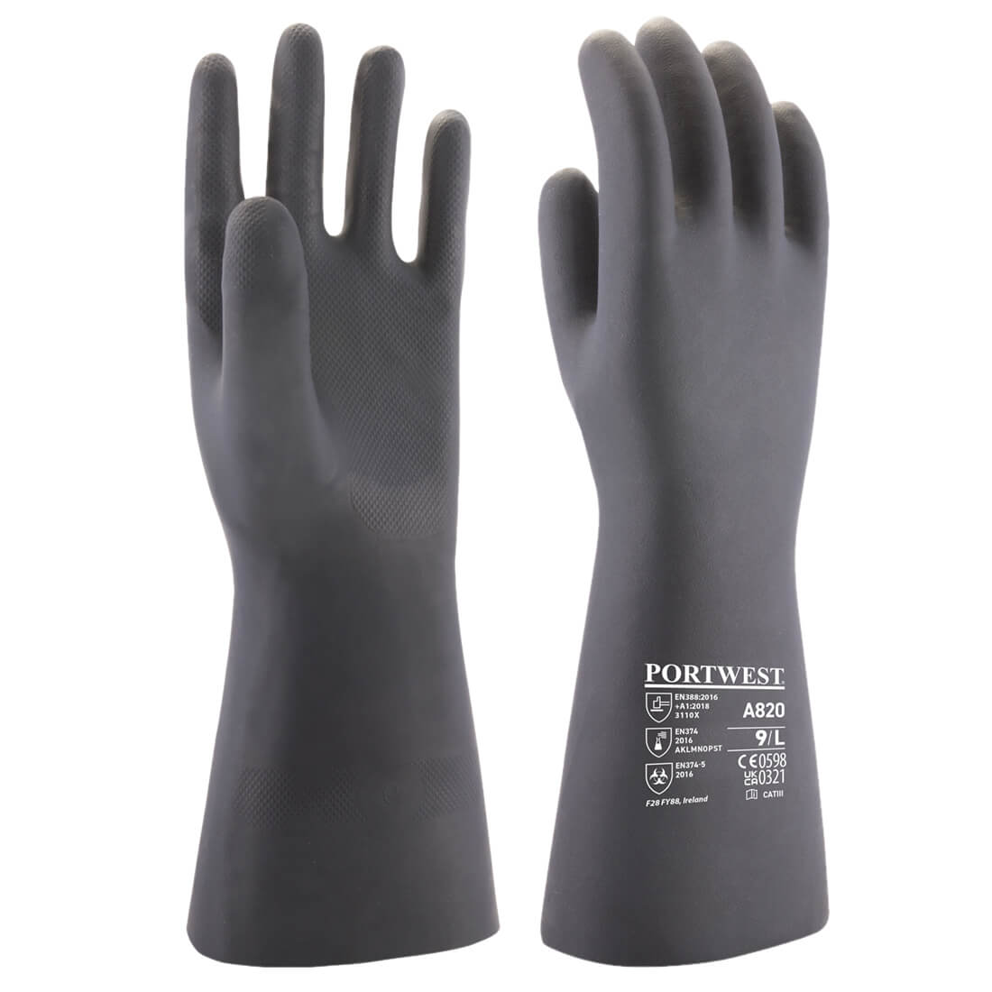 Neoprene Chemical Gauntlet