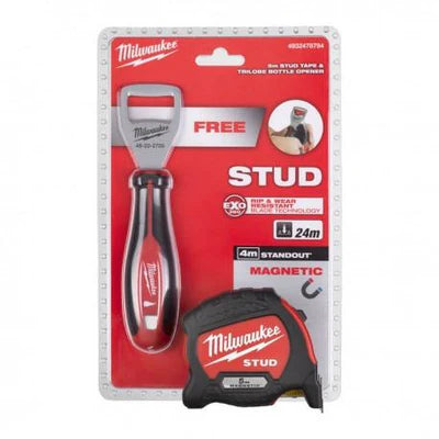 Ruletă STUD™ gen II 5 m Milwaukee 4932471626 + deschizător, cod 4932478794