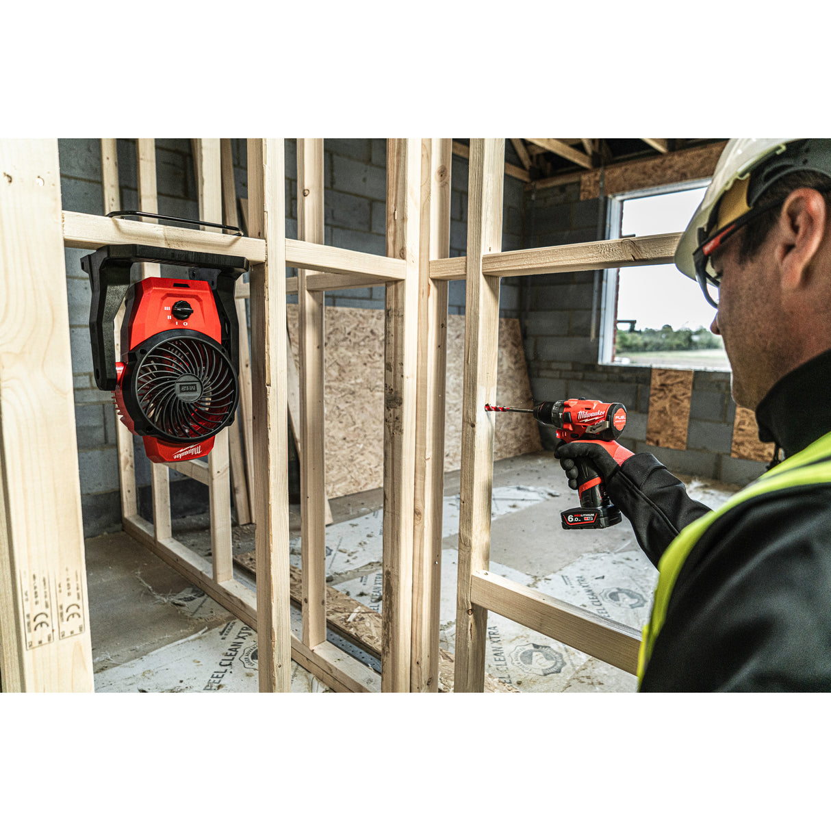 Milwaukee M12af-0 ventilator  4933478228