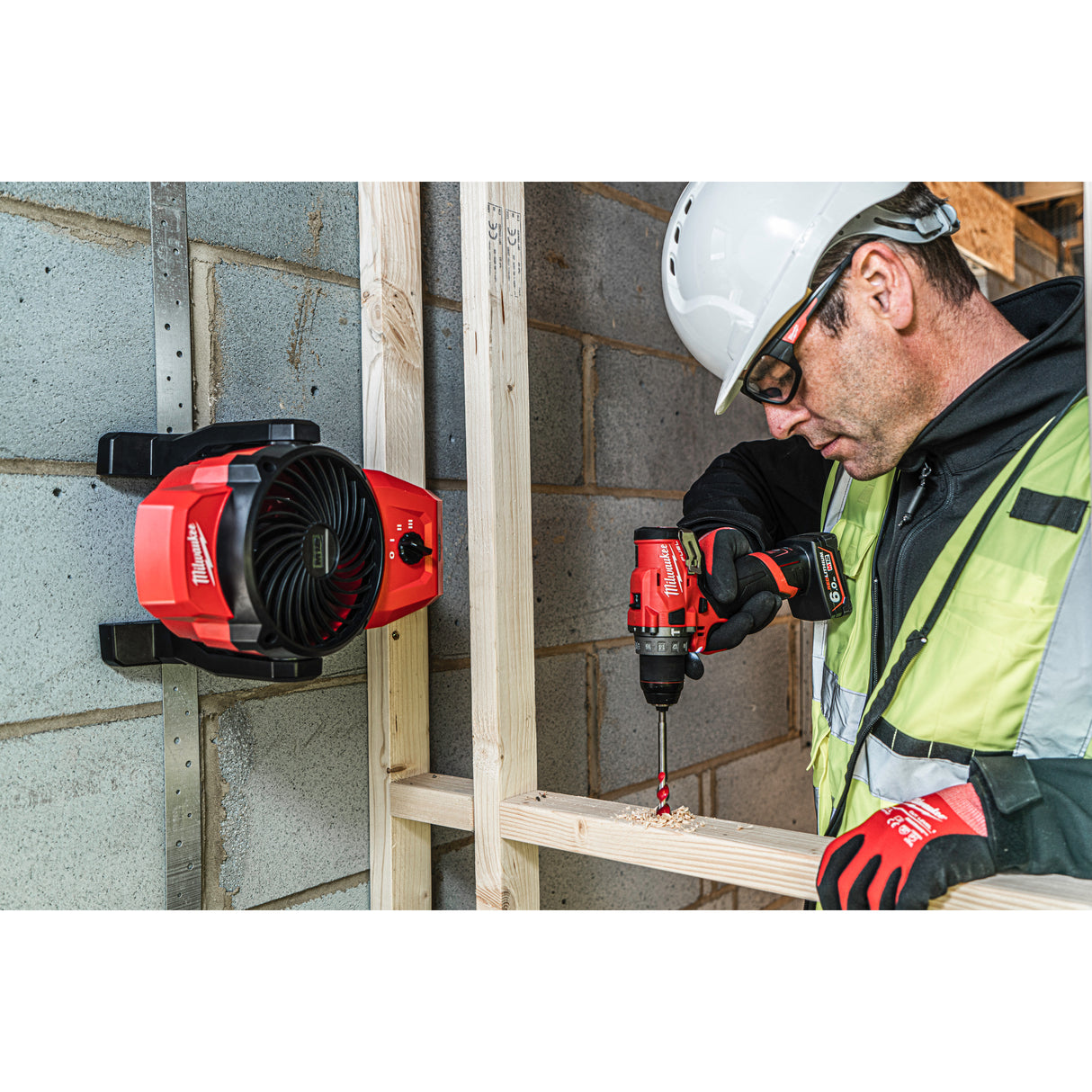 Milwaukee M12af-0 ventilator  4933478228