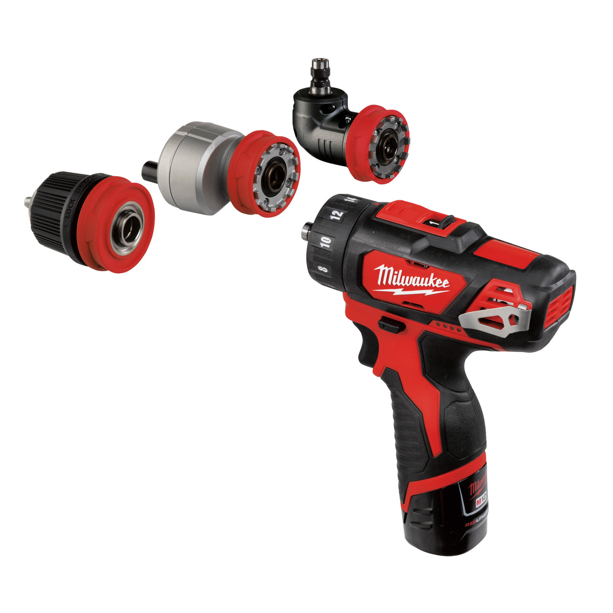 Milwaukee M12bddxkit-202c mașină de găurit sub-compactă 4933447836