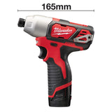 Milwaukee M12bid-202c mașină de înșurubat cu impact 4933441960