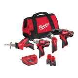 Milwaukee M12bpp4a-202b set scule   4933441240