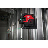 Milwaukee M12cll4p-0c nivelă laser cu linie transversală cu 4 puncte 4933479202