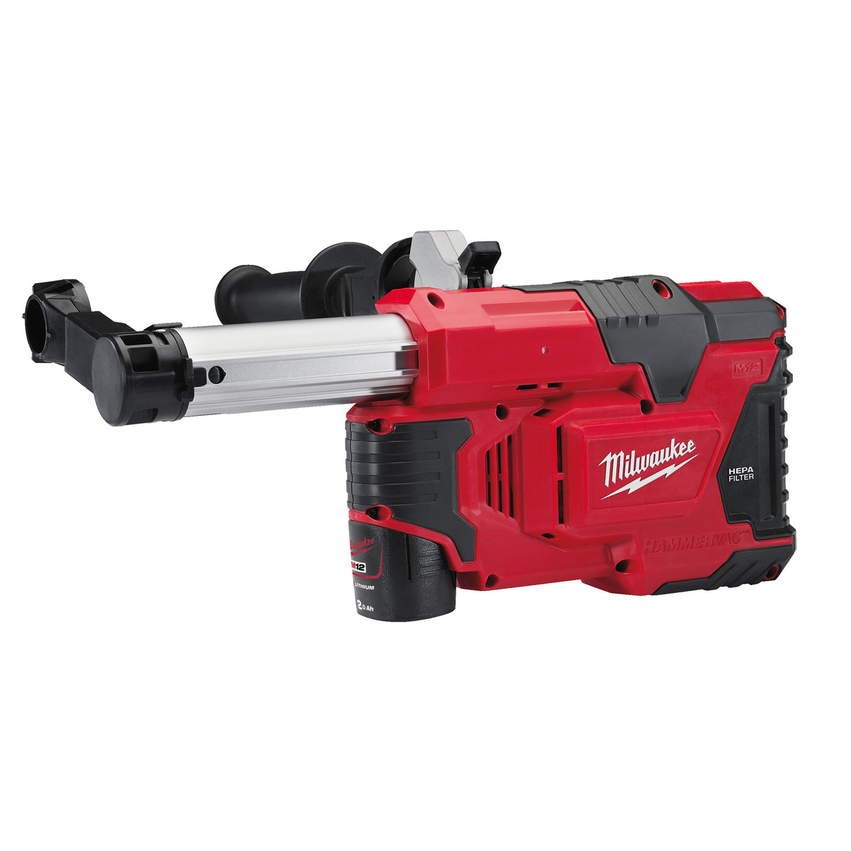 Milwaukee M12de-201x aspirator acu.   4933443003