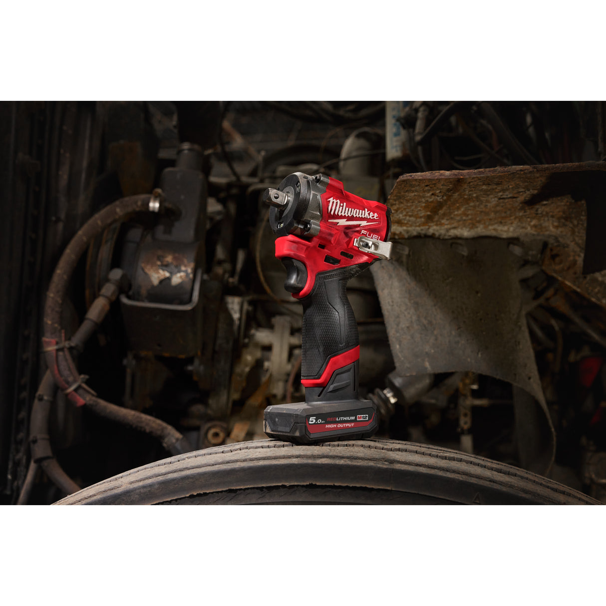 Milwaukee 4933493457 Cheie compactă de impact ½″ M12 FUEL™ cu pin de blocare