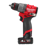 Milwaukee M12fdd2-402x mașină găurit gen 3   4933479874