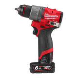 Milwaukee M12fdd2-602x mașină găurit gen 3   4933479875