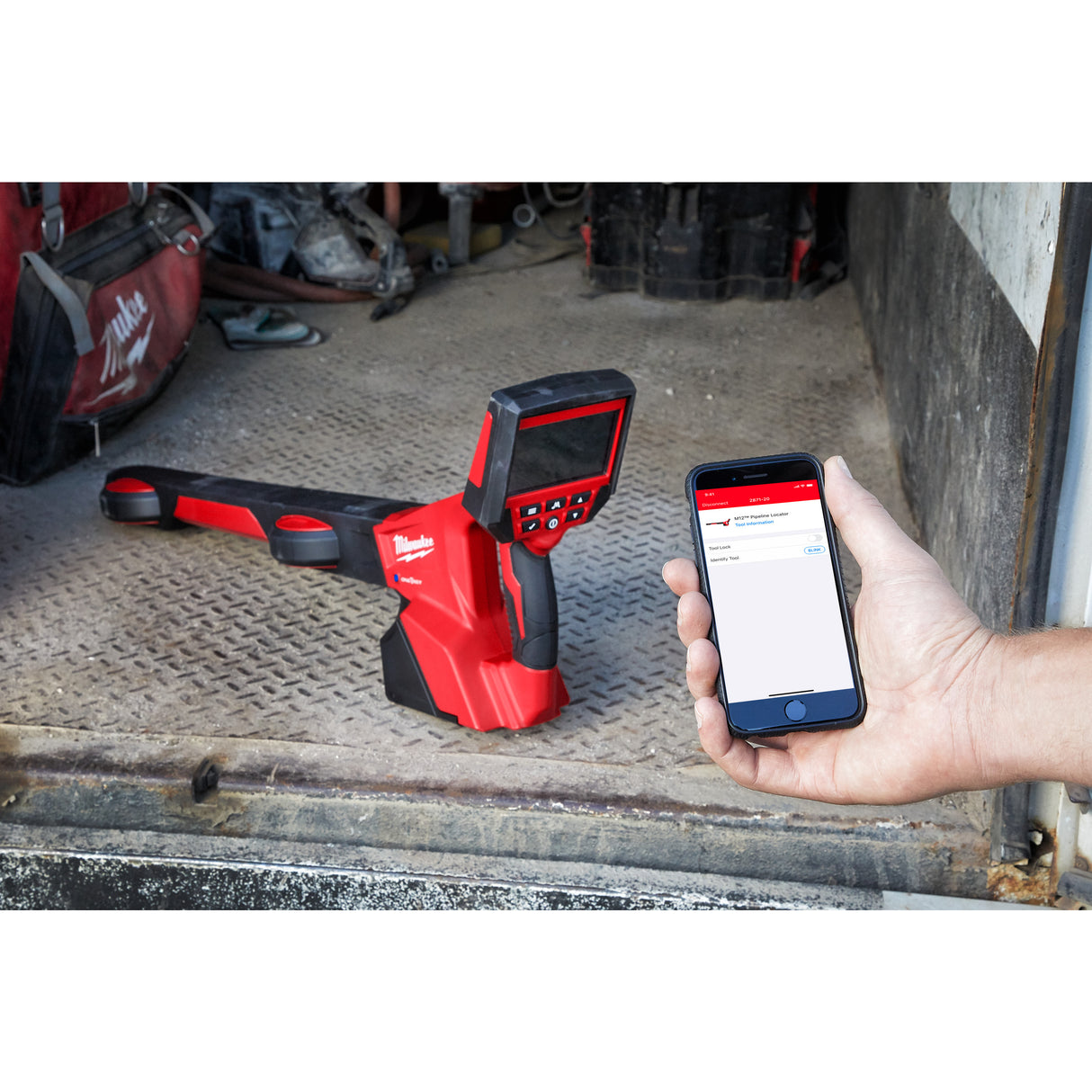 Milwaukee M12pl-201c localizator țevi 0 box   4933478615