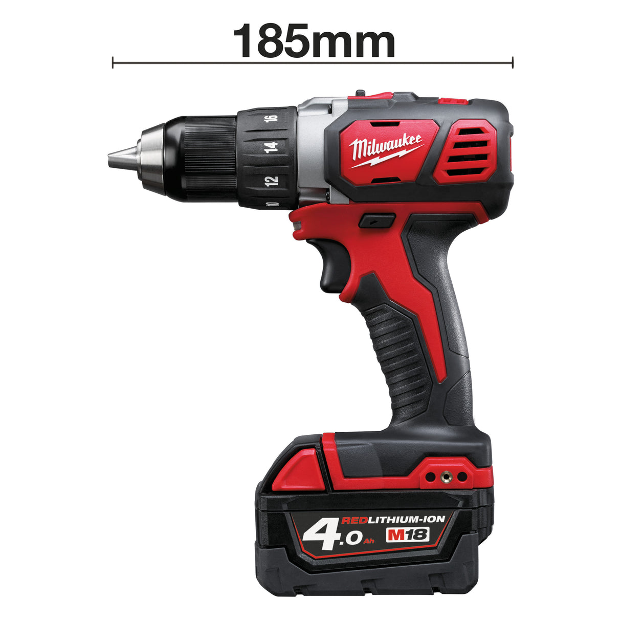 Milwaukee M18bdd-402c mașină de găurit și înșurubat cu acumulator 4933443565