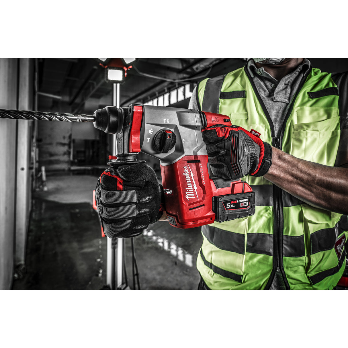 Milwaukee M18blh-0 ciocan rotopercutor cu acumulator 4933479426