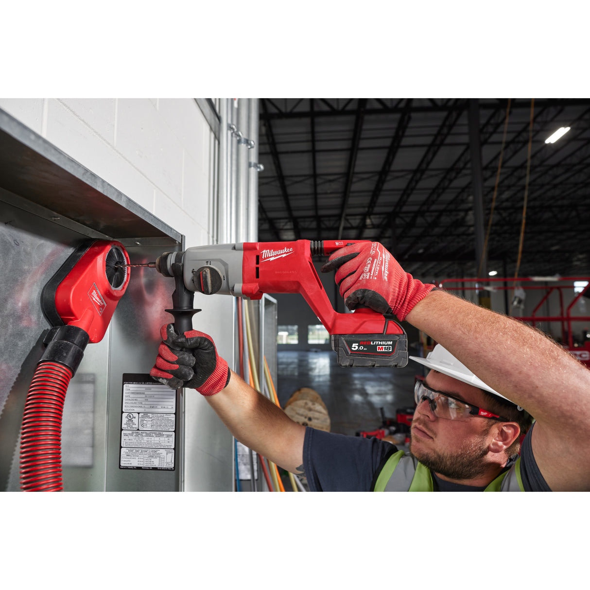 Milwaukee M18blhacd26-0 ciocan rotopercutor fără perii 26 mm sds-plus M18™ cu mâner d 4933492483