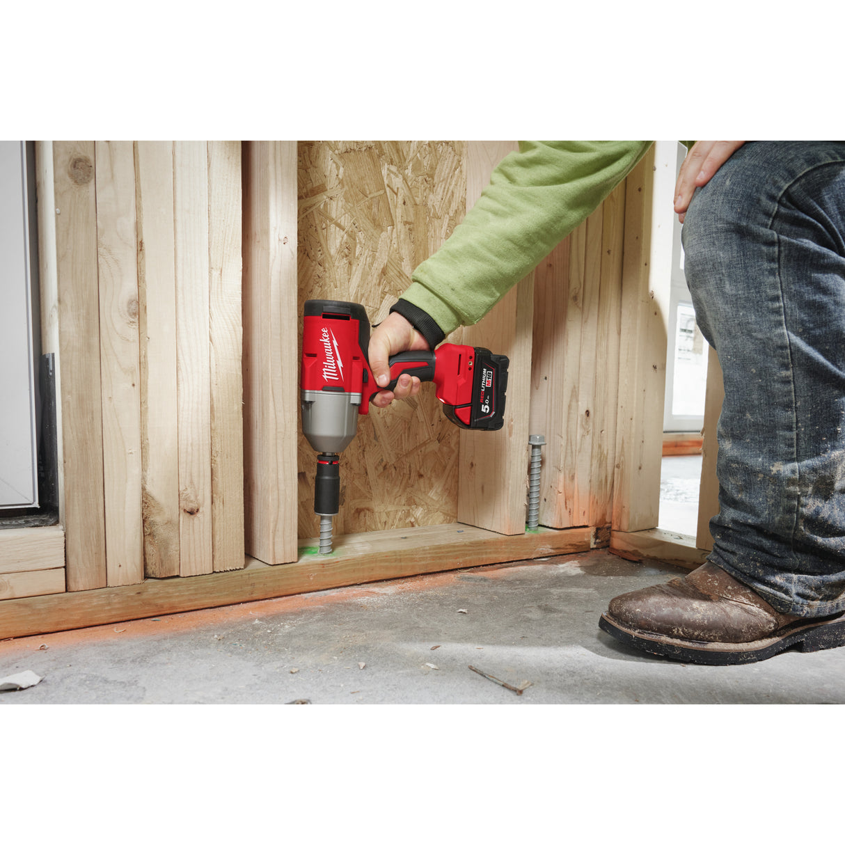 Milwaukee M18 blhiwf12-0x cheie de impact M18™ 1/2˝, cuplu ridicat, motor fără perii și inel de fricțiune 4933492787