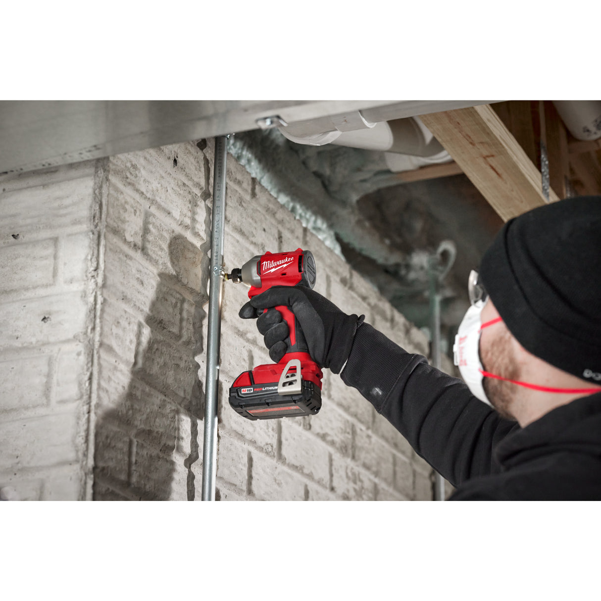 Milwaukee M18 blidr-0x emea mașină de înșurubat cu impact, cu motor fără perii 1/4˝ hex M18™﻿ 4933492842