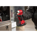 Milwaukee M18 blidr-0x emea mașină de înșurubat cu impact, cu motor fără perii 1/4˝ hex M18™﻿ 4933492842