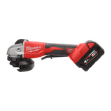 Milwaukee M18blsag125xpd-402x polizor unghiular fără perii 125 mm M18™ cu comutator tip clapetă 4933492646