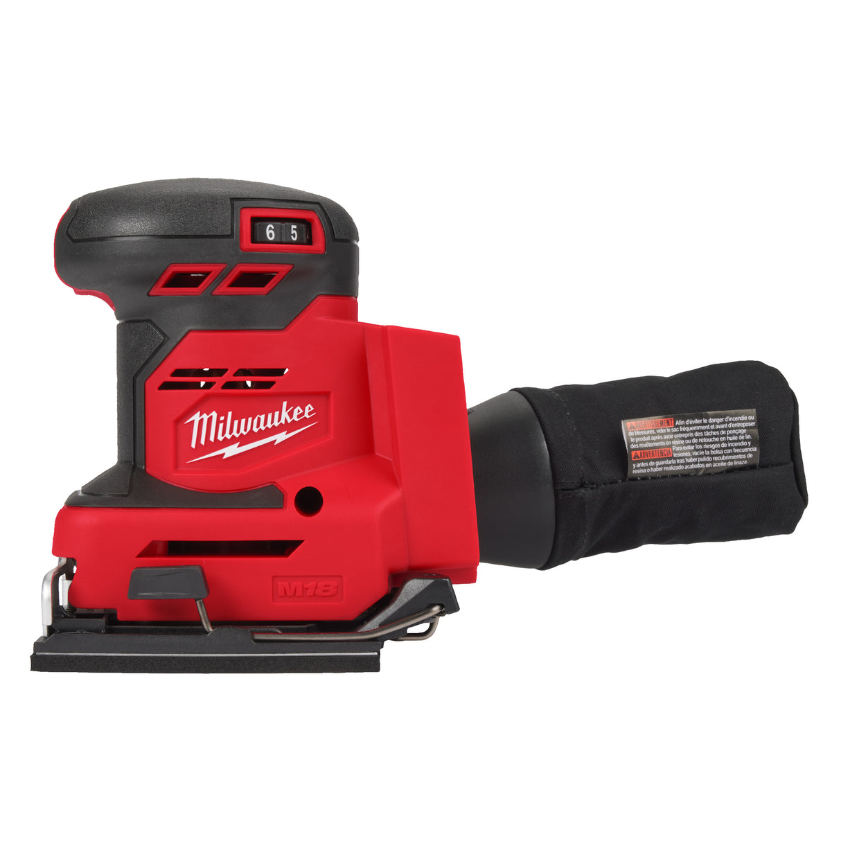 Milwaukee M18bqss-0 șlefuitor orb. rectiliniu   4933479966