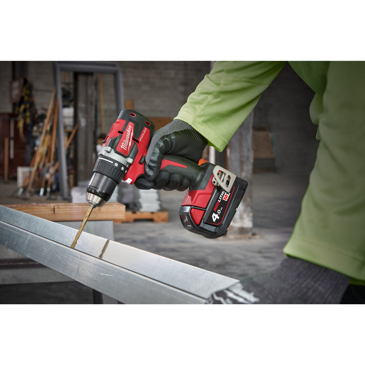 Milwaukee M18cbldd-402c mașină de găurit și înșurubat cu acumulator 4933464539