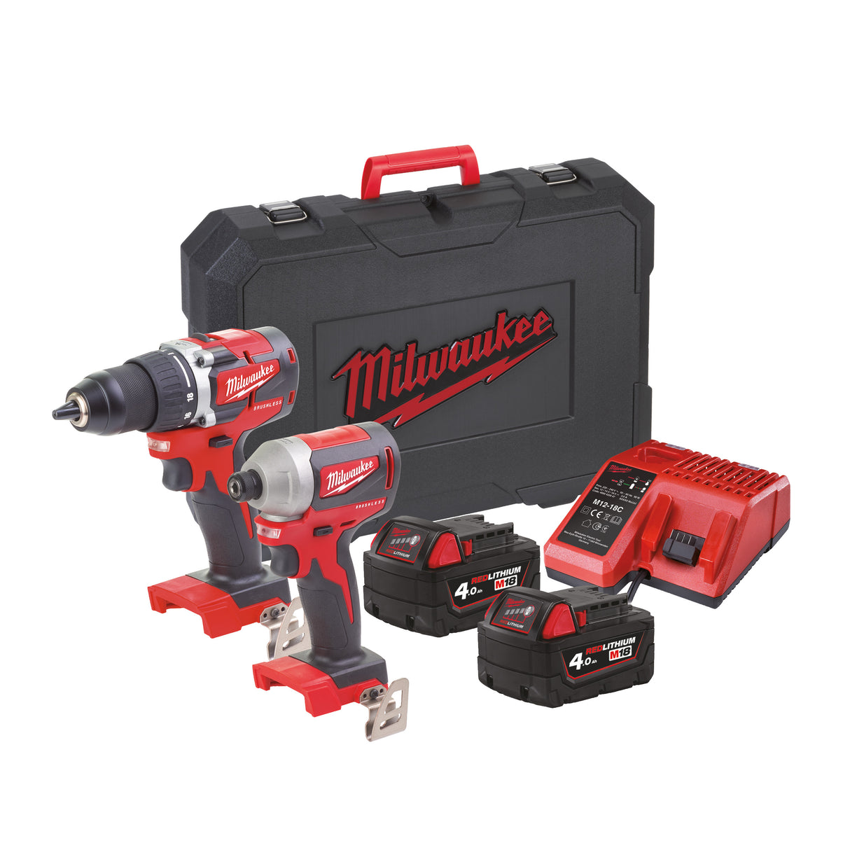 Milwaukee M18cblpp2b-402c set scule   4933464593