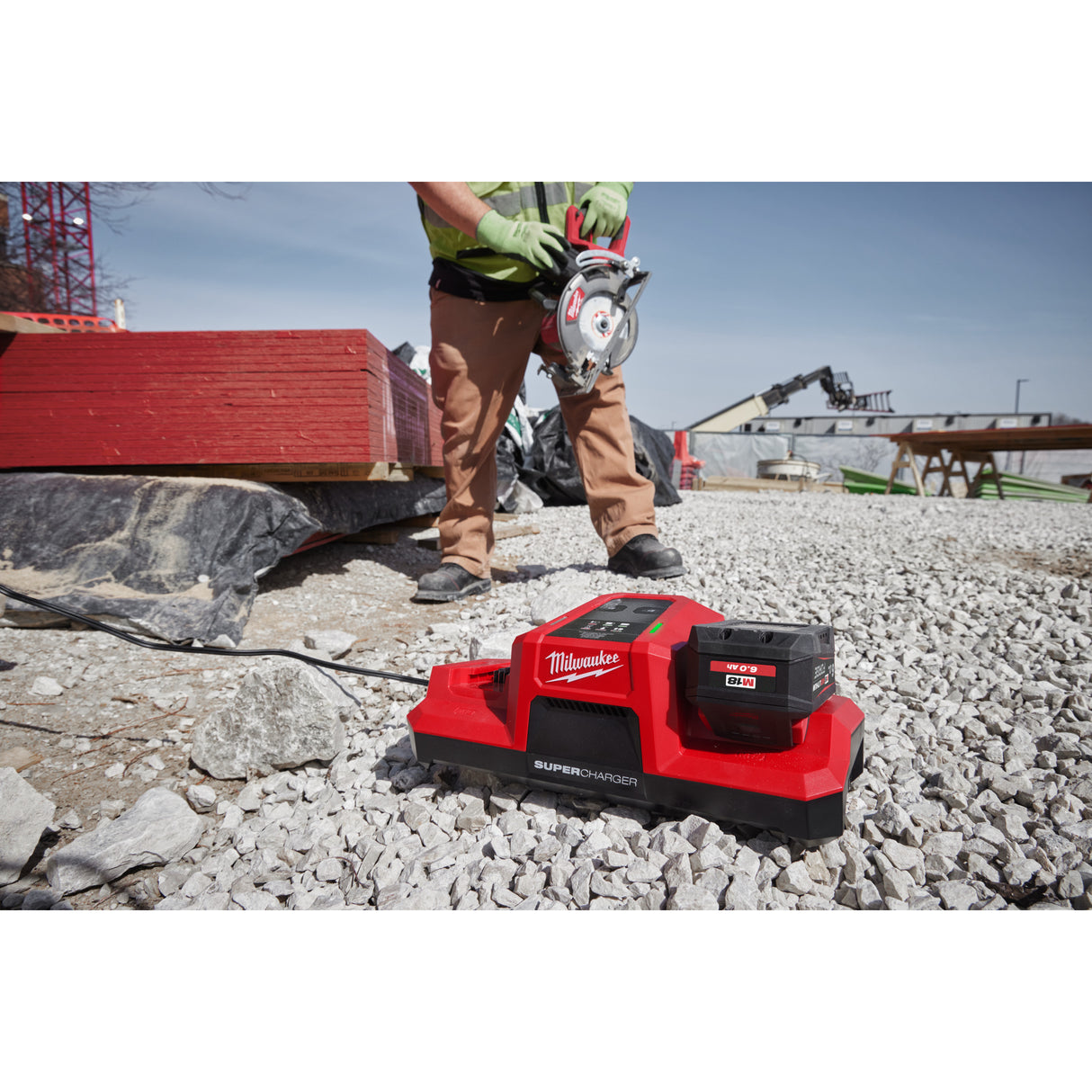 Milwaukee M18 dbsc încărcător rapid cu 2 porturi M18™﻿ 4932492531