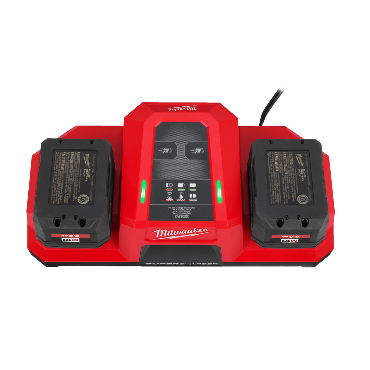 Milwaukee M18 dbsc încărcător rapid cu 2 porturi M18™﻿ 4932492531