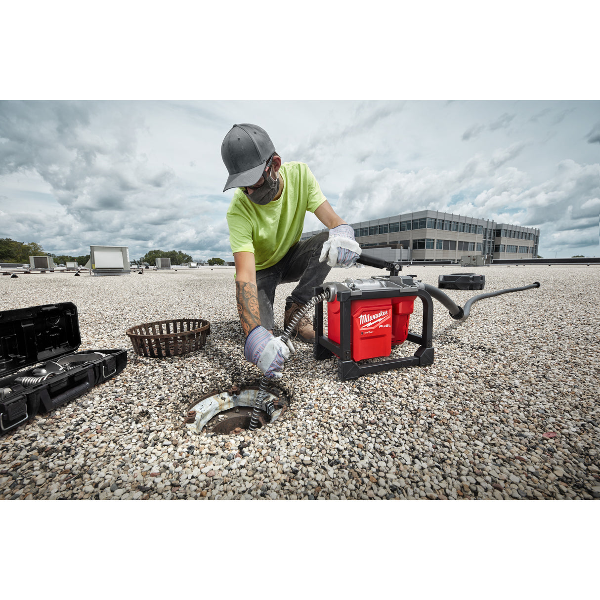 Milwaukee 4933499308 Mașină modulară compactă de desfundat canalizări M18 FUEL™