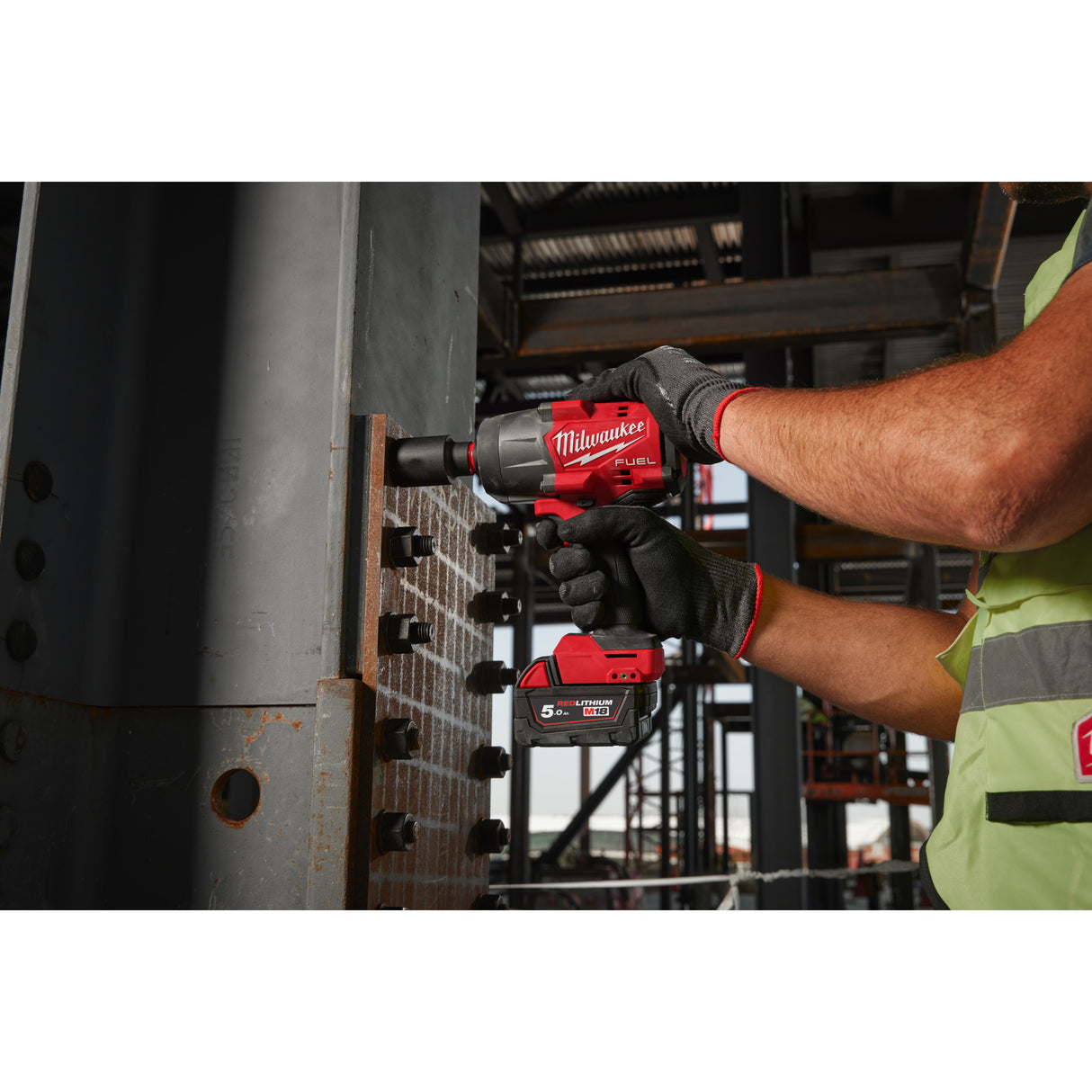 Milwaukee M18 fhiw2f12-502x cheie de impact  M18 FUEL™ 1/2˝, cuplu ridicat și inel de strângere 4933492783