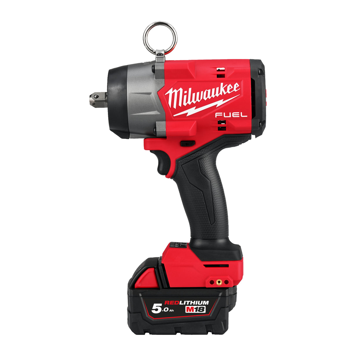 Milwaukee M18 fhiw2p12-502x cheie de impact, cuplu ridicat M18 FUEL™ 1/2˝ cu pin de blocare 4933492786